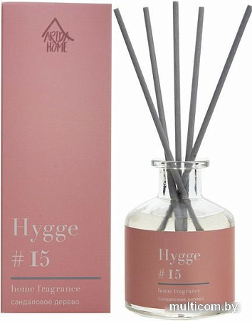 Аромадиффузор Arida Home Hygge №15 Сандаловое дерево (50 мл)