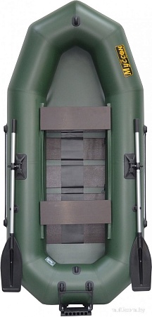 Моторно-гребная лодка Муссон R-260 PC TP (зеленый)