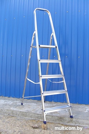 Лестница-стремянка Алюмет алюминиевая AM704