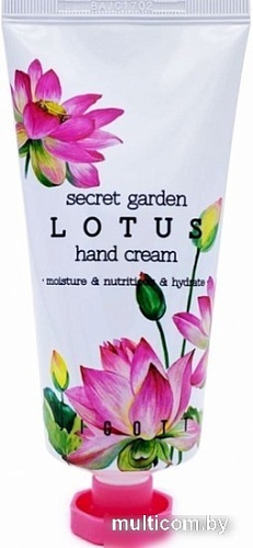 Jigott Крем для рук Secret Garden с экстрактом лотоса 100 мл