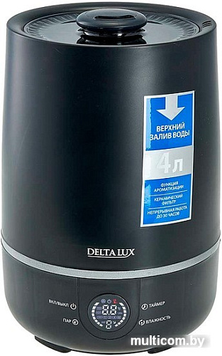 Увлажнитель воздуха Delta DE-3705 (черный)