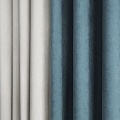 Комплект штор Pasionaria Керти 400x250 (белый/голубой)