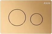 Панель смыва Axus 097IG Slim (золото)