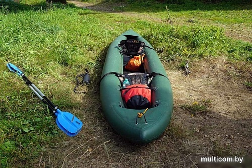 Надувная лодка Вольный ветер Ермак 450 (серый)