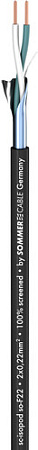 Кабель Sommer Cable 200-0401 (100 м, черный)
