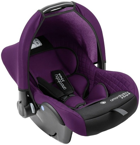 Детское автокресло Amarobaby Baby Comfort AB222008BC/2209 (фиолетовый/черный)