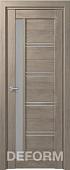 Межкомнатная дверь Юркас Deform D19 ДО 70x200 (дуб шале седой/мателюкс)