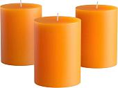 Набор свечей Мелт 100 мм (3 шт, оранжевый)