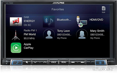 USB-магнитола Alpine iLX-702D