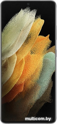Смартфон Samsung Galaxy S21 Ultra 5G 12GB/256GB (серебряный фантом)