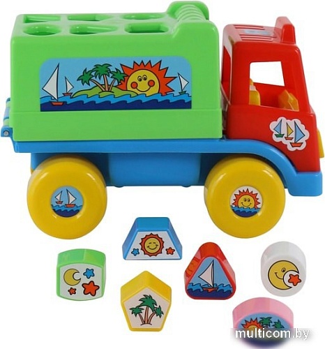 Сортер Полесье Грузовик Забава (в сеточке)