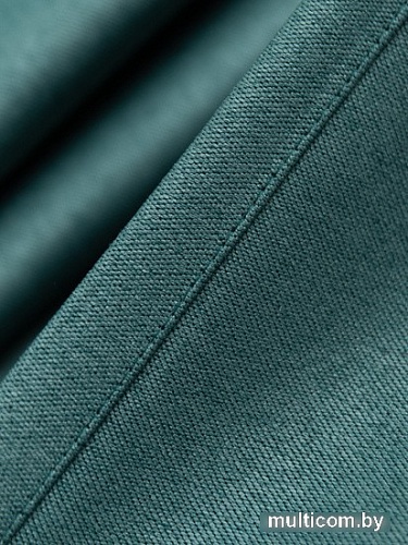 Штора Ника Зварико блэкаут 888250-16 2x2.5 м (зеленый/изумрудный)