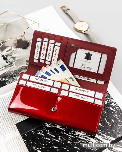 Кошелек Cedar 4U Cavaldi H24-3-SH9 (красный)