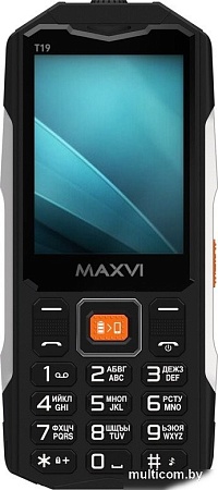 Телефон Maxvi T19 (черный)