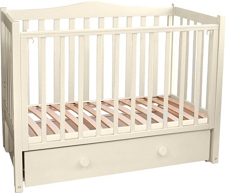 Классическая детская кроватка Красная звезда Лука С561 (слоновая кость)