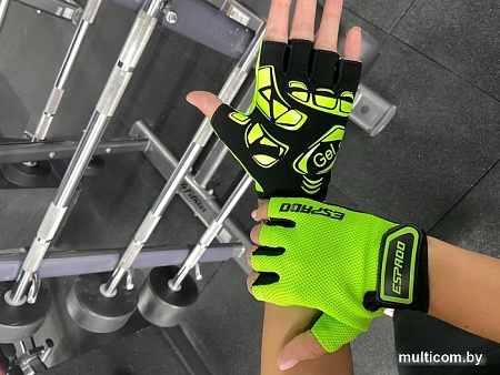 Перчатки для фитнеса Espado ESD004 (S, зеленый)