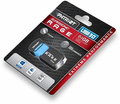 USB Flash Patriot Supersonic Rage USB 3.1 64GB [PEF64GSRUSB]