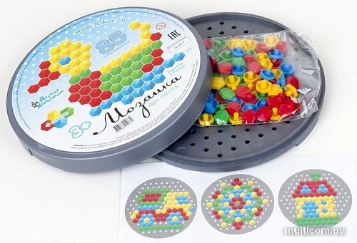 Развивающая игрушка Десятое королевство Мозаика шестигранная 02073