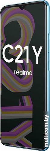 Смартфон Realme C21Y RMX3263 4GB/64GB азиатская версия (голубой)