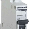 Выключатель автоматический Generica ВА 47-29 1Р 40А 4.5кА MVA25-1-040-C