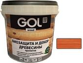 Пропитка GOL Wood Aqua Защитно-декоративная 0.9 кг (вишня)