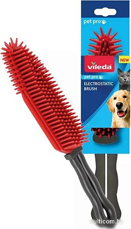 Щетка для пола Vileda Pet Pro электростатическая для волос и шерсти
