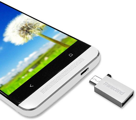 USB Flash Transcend JetFlash 380S 16GB Silver (TS16GJF380S)