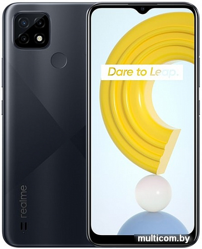 Смартфон Realme C21 RMX3201 4GB/64GB (черный)