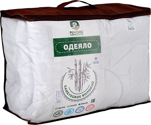 Реноме 1.5сп Поплин белый 14/252н 140x205 (бамбук, 300)