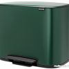Brabantia Bo Pedal Bin 3 x 11л (зеленая сосна)