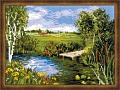 Набор для вышивания Риолис У реки 1468