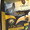 Сухой корм для собак Ambrosia Mediterranean Adult All Breeds Fresh Duck (для всех пород со свежей уткой) 5 кг