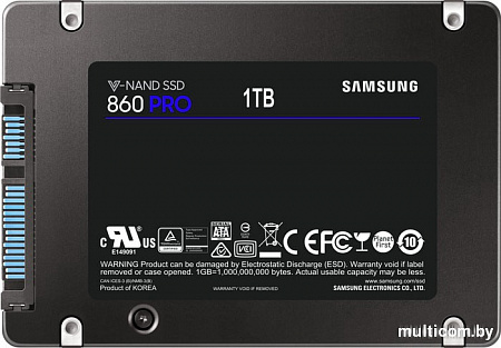 SSD Samsung 860 Pro 1TB MZ-76P1T0