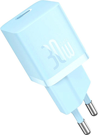 Сетевое зарядное Baseus GaN5 Fast Charger Mini 1C 30W CCGN070603 (голубой)
