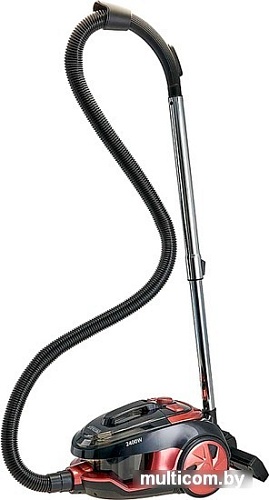 Пылесос Delta DE-3501 (черный/терракотовый)