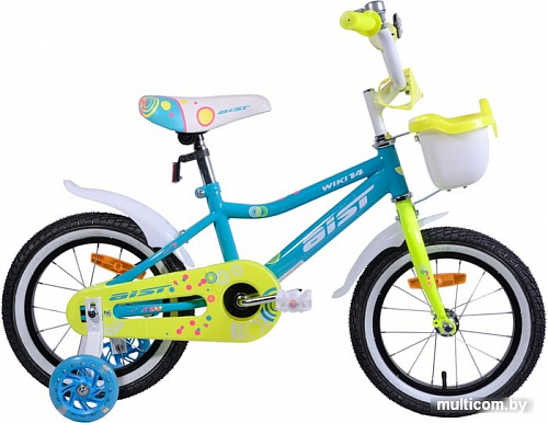 Детский велосипед AIST Wiki 14 2020 (голубой)
