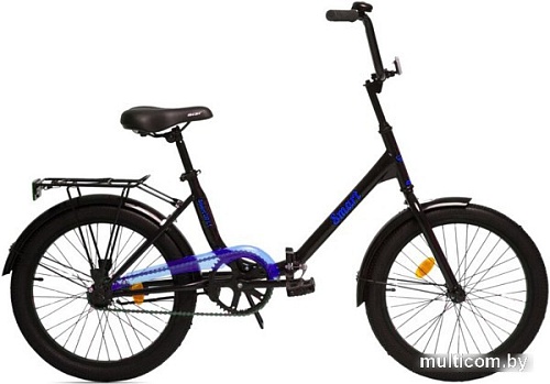 Велосипед AIST Smart 20 1.1 2021 (черный/синий)