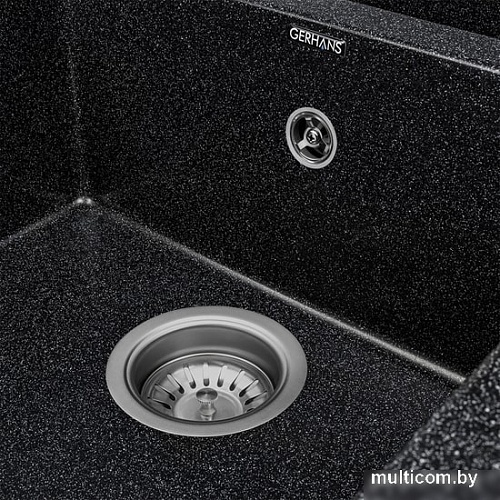 Кухонная мойка Gerhans C10 (черный)
