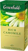 Травяной чай Greenfield Rich Camomile 25 шт