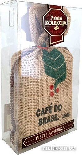 Кофе Kavos Bankas Auksine Kolekcija Brazil молотый 250 г