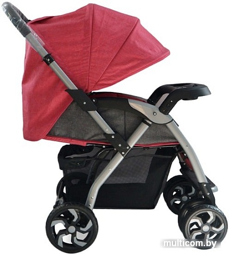 Коляска прогулочная «книга» Alis Lee (красный)