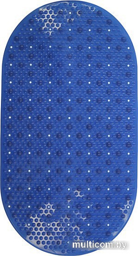 Коврик для ванной Вилина Массажный 6807 (38x69, синий)