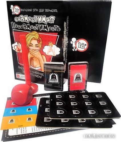 Карточная игра Witty Hooligan Совместимая несовместимость 0420