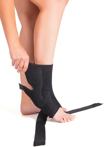 Ортез голеностопный MEK 9004 (S, черный)