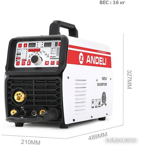 Сварочный инвертор ANDELI MCT-520DPL ADL20-602