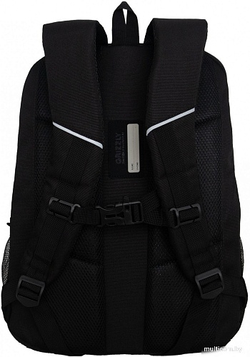 Городской рюкзак Grizzly RU-432-3 (черный/серый)