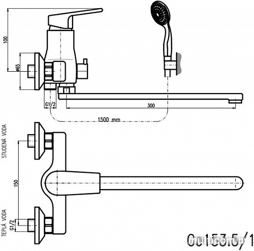 Смеситель Slezak RAV Colorado CO153.5