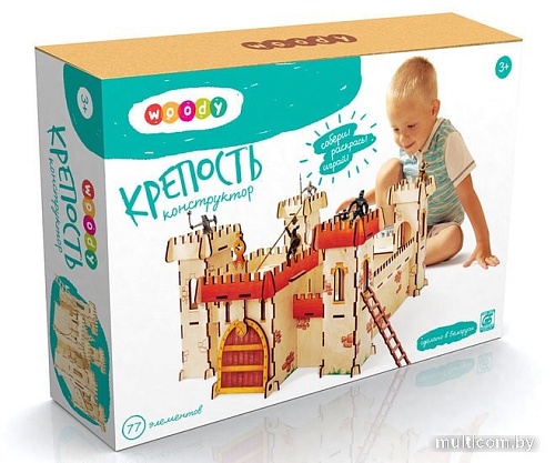 3Д-пазл Woody Крепость 273