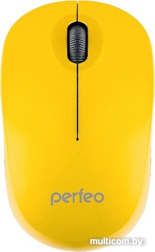 Мышь Perfeo Sky (желтый/черный)