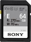 Карта памяти Sony SDXC SF-E64 64GB